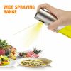 Olive Oil Sprayer Cooking Mister Spray Fine Bottle Oil Dispenser Kitchen