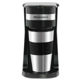 Single Serve Personal Coffee Maker with Stainless Steel Travel Mug