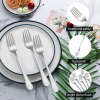 Cibeat Dinner Forks, 12 Pcs 6.7" Forks, Premium Food Grade Stainless Steel Silverware Forks, Table Forks, Flatware Forks, Mirror Finish & Dishwasher S