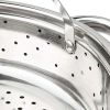 Stainless Steel 8-Quart Multi-Cooker with Glass Lid