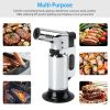 Culinary Butane Torch Lighter Refillable Blow Torch Adjustable Flame Kitchen Cooking BBQ Torch (Gas Not Included)